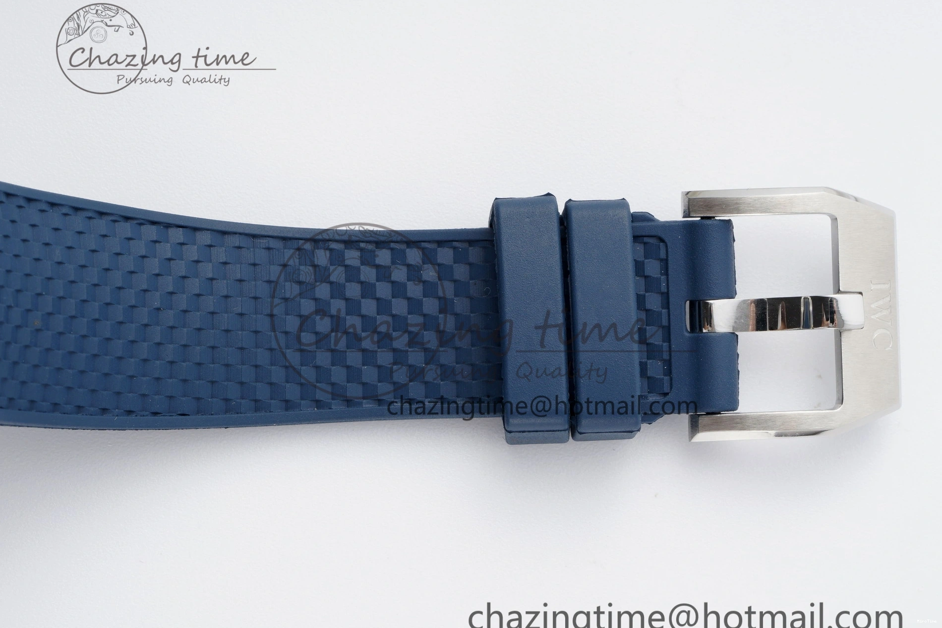 MIROTIME 0416 WellDesigned Aquatimer Automatic SS RSF 1:1 Best Edition Blue Dial on Blue Rubber Strap A 7057